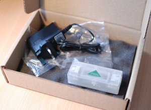 View of box contents for Pika uFirewall